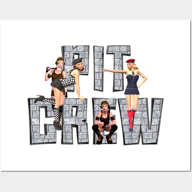 Pit Crew Wall Art by teepossible